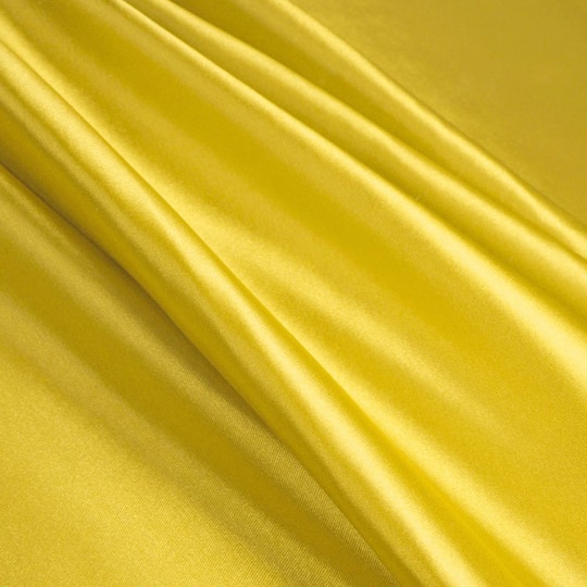 Yellow Stretch Charmeuse